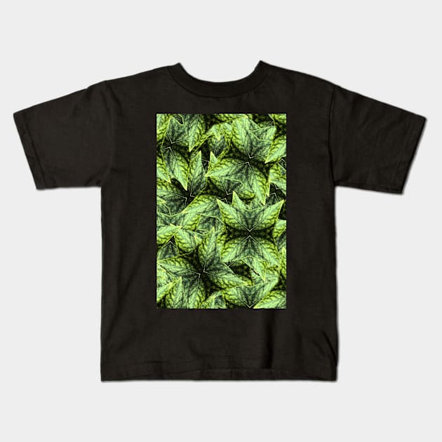 Elf Leaf Kids T-Shirt by HenriYoki